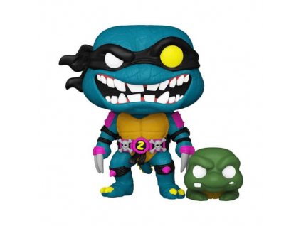 Teenage Mutant Ninja Turtles POP & Buddy! Filmy Vinyl Figurka Slash & Předmutovaná, želva Slash 9 cm