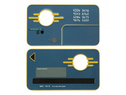 Fallout Replica Vault Security Keycard Limited Edition