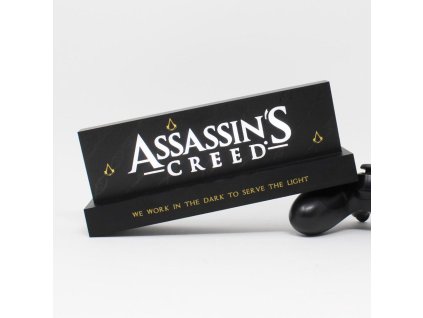 Assassin's Creed LED světlo s logem 22 cm