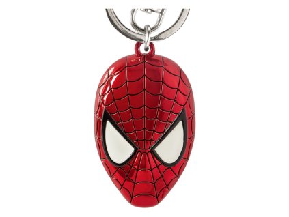 Marvel Metal Keychain Spider-Man Head