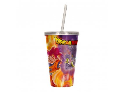 3D kelímek a brčko Dragon Ball Super Bitva bohů