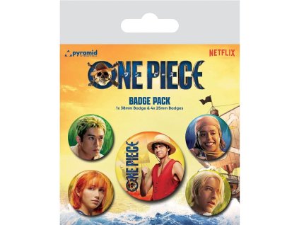 Sada placek One Piece Live Action - The Straw Hats