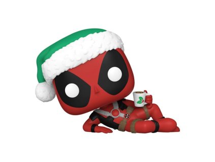 Marvel POP! Vinylová figurka Vánoční Deadpool 9 cm
