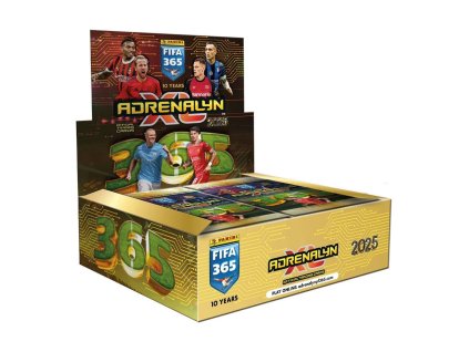 FIFA 365 Adrenalyn XL 2025 Obchodní karty Flow Packs Display (24)