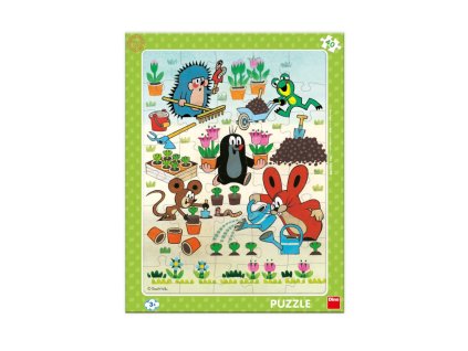 KRTEK ZAHRADNÍK 40 deskové Puzzle