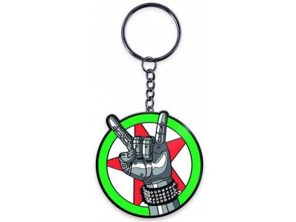 Cyberpunk 2077 klíčenka Silverhand Emblem