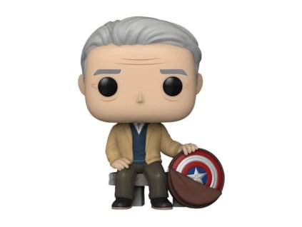 Marvel: Rok štítu 80. výročí POP! Vinylová figurka Starý muž Steve 9 cm