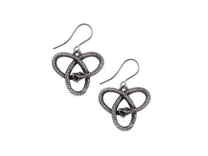 Náušnice Hadí triquetra