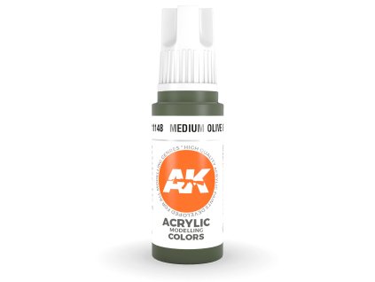AK Interactive: General Series - Medium Olive Green