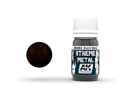 AK Interactive: Xtreme Metal - Burnt Metal