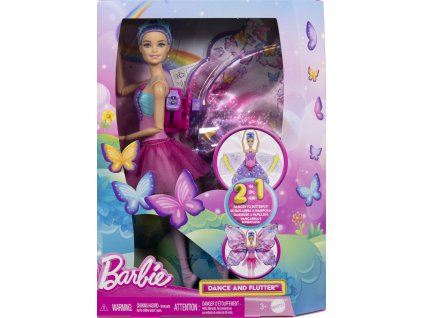 BARBIE TANEČNICE S MOTÝLÍMI KŘÍDLY