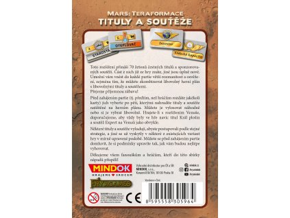 Mars: Teraformace – Tituly a soutěže – rozšíření 8