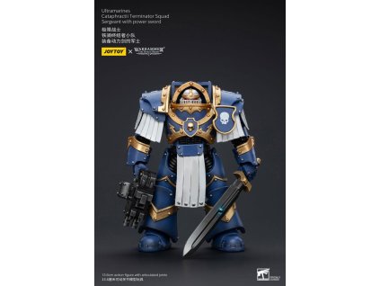 Warhammer The Horus Heresy akční figurka 1/18 Ultramarines Cataphractii Terminator Squad Sergeant with Power Sword 14 cm