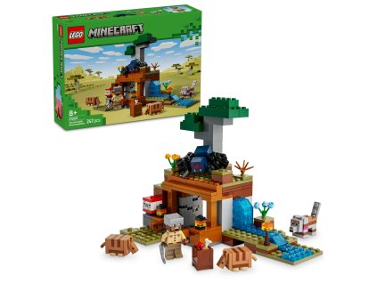 Minecraft™ LEGO® Výprava do dolu a pásovec (21269)