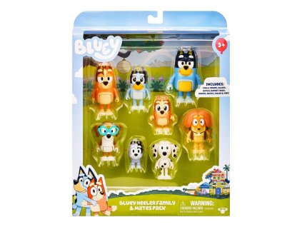 Bluey Akční Figurky 8-Pack