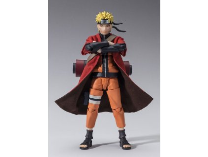 Naruto Shippuden S.H. Figuarts akční figurka Naruto Uzumaki (Mód Sage) - Spasitel Konohy 15 cm