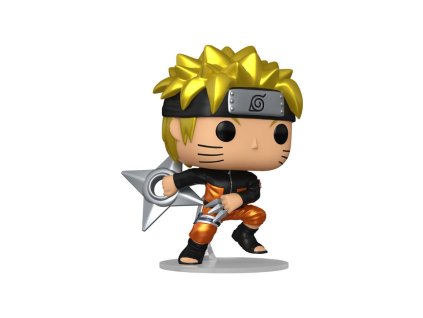 Naruto POP! vinylová figurka Naruto with Shuriken 9 cm - Special Chase Varianta