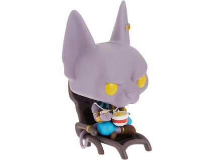 Dragon Ball Super POP! Animovaná Vinylová Figurka Beerus Jedící Nudle 9 cm