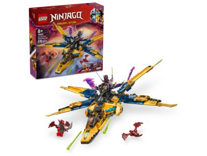 NINJAGO LEGO® Ras, Arin a superbouřkové letadlo (71833)