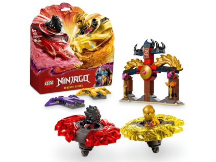 NINJAGO LEGO® Bitevní balíček dračího Spinjitzu (71826)