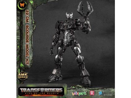 Transformers: Rise of the Beasts AMK Series Plastic Model Kit Scourge 22 cm