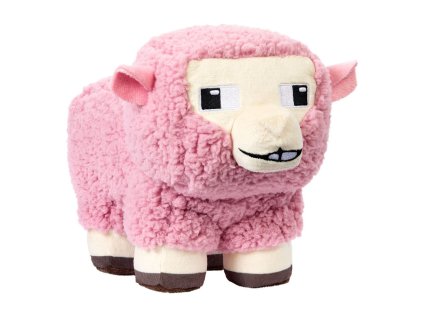 Růžová ovečka figurka z Minecraft Movie 20 cm