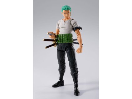 One Piece S.H.Figuarts Action Figure Roronoa Zoro Romance Dawn Ver. 15 cm