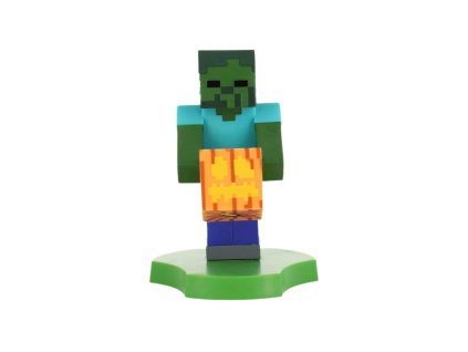 Minecraft Zombie Holdems Cable Guys Mini držák na telefon a ovladač 11cm
