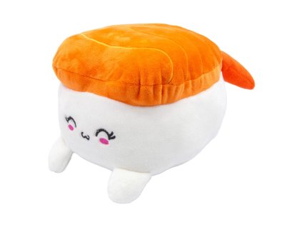 Plushi Plush Figure Uramaki Sushi with Shrimp 20 cm