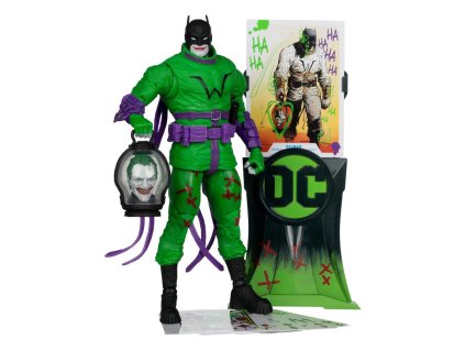 DC Multiverse Action Figure Batman (Batman: Last Knight on Earth) Jokerized (Gold Label) 18 cm