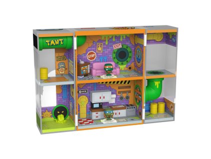 Teenage Mutant Ninja Turtles Bitty POP! Bitty Box Display s 2 vinylovými figurkami Sewer Lair