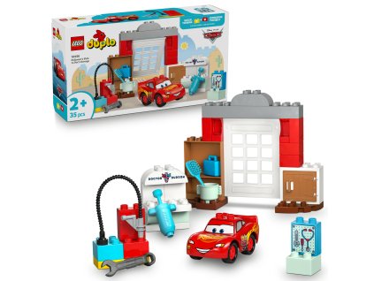 DUPLO LEGO® McQueen a návštěva v garáži doktora Hudsona (10456)
