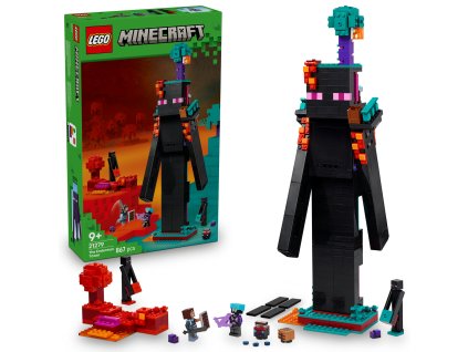 Minecraft® LEGO® Endermanova věž (21279)