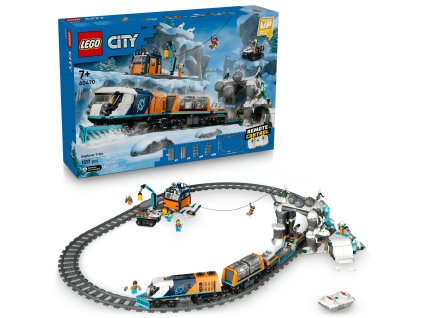 City LEGO® Polární expres pro průzkumníky Arktidy (60470)
