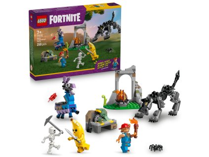 Fortnite LEGO® Peely a Sparkplug a jejich tábořiště (77075)