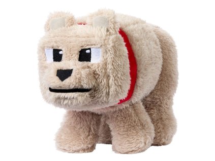 A Minecraft Movie Plush Figure Dennis the Wolf 20 cm