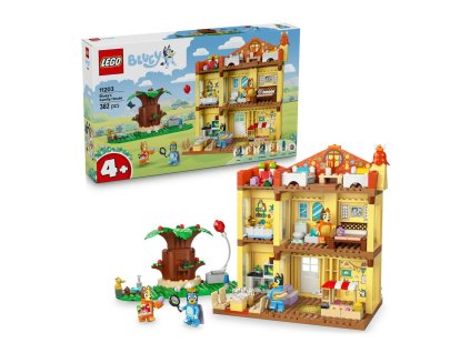 Bluey a její rodinný dům