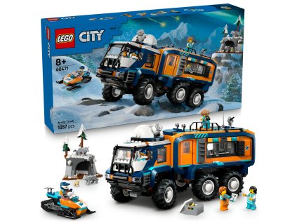 City LEGO® Nákladní auto s laboratoří pro průzkumníky Arktidy (60471)