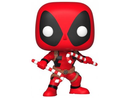 Marvel funko figurka Holiday Deadpool bobble head (1)