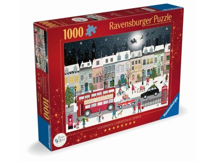 Vánoční duch Londýna 1000 dílků