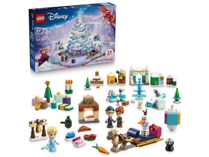 Disney LEGO® Ledové království Adventní kalendář 2025 (43273)