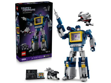 Icons LEGO® Transformers: Soundwave (10358)