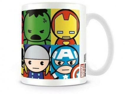 Marvel Comics hrnek Kawai Characters (1)