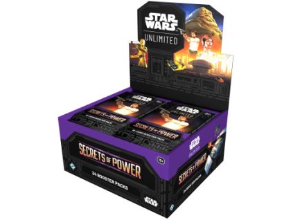 star wars unlimited secretsof power display 24 boosters