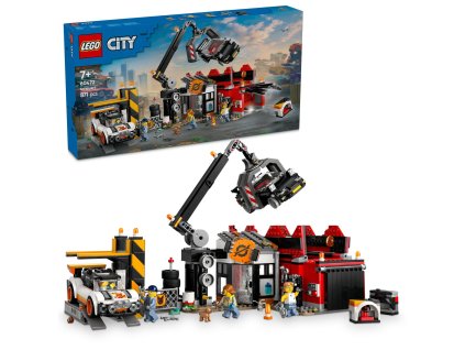 City LEGO® Vrakoviště s auty (60472)