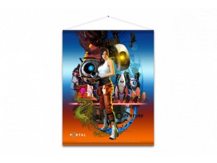 20083 1 portal wallscroll chell