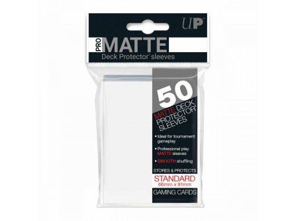 Ultra PRO - Obaly Standard Non-Glare (50) - Bílé