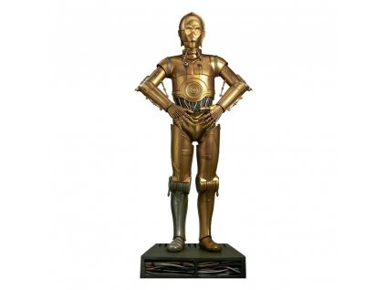 Star Wars socha v životní velikosti C 3PO (1)