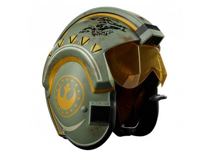 Star Wars The Mandalorian Black Series elektronická helma Trapper Wolf (1)