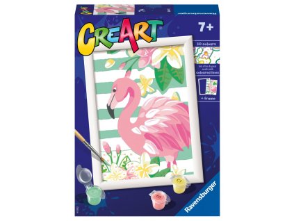 CreArt - Růžový plameňák